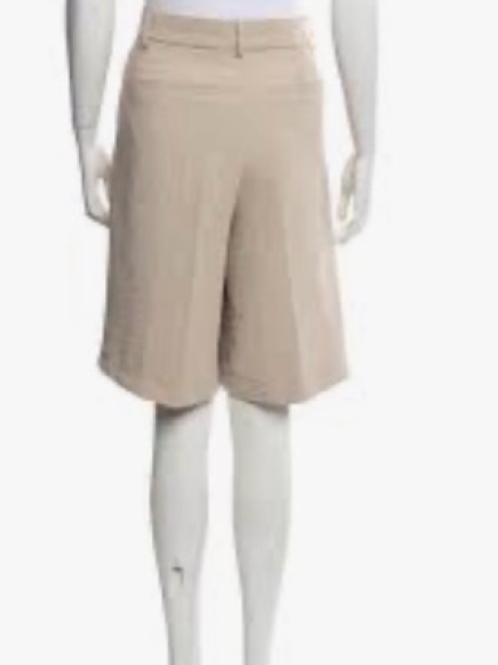 Christian Lacroix Women's Beige Bermuda Shorts